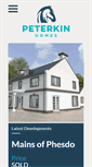 Mobile Screenshot of peterkinhomes.co.uk